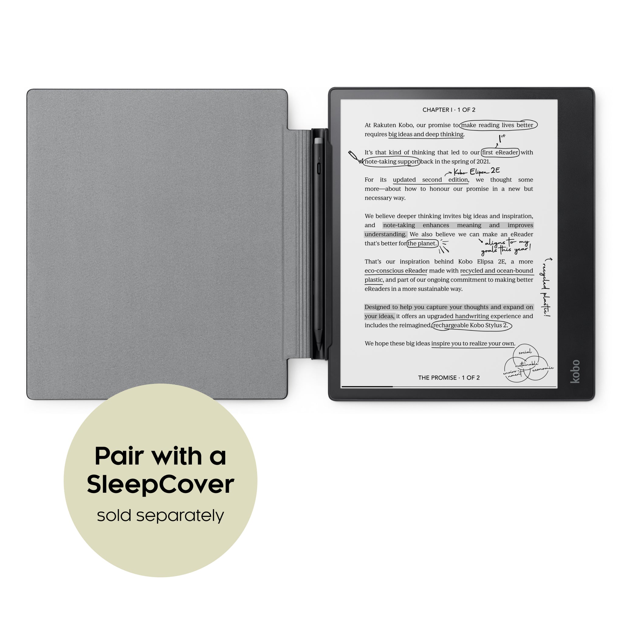 Kobo Elipsa 2E Rakuten Kobo eReader Store Canada